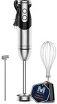 MegaWise Pro Titanium Verst&auml;rkter 3-in-1 Stabmixer, Leistungsstarker MOTOR mit 8 -