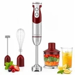 MegaWise 5-in-1 Stabmixer-Set, 400W Stabmixer mit variabler Geschwindigkeitsrege