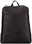 Jost Lysa Daypack Leder 36 cm Laptopfach - Dunkelbraun
