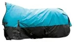 HKM Regendecke in Gr&ouml;&szlig;e 155 - Highneckdecke Norwich 600D mit Fleecefutter -