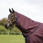 Horseware Amigo 1200D Turnout Hood 0g - Gr&ouml;&szlig;e M - Halsteil - Burgundy/Navy &