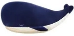 Pl&uuml;schtier Wal Blau 45cm Umarmungskissen Kinder Geschenk