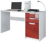 Vladon Schreibtisch Logan, Germany, B&uuml;rotisch mit 2 Schubladen und 1 T&uuml;r,...