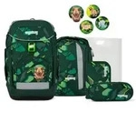 Ergobag Maxi Schulrucksack Set (6-tlg.) - DinosauriB&auml;r, Farbe:dinosaurib&auml;r - Gr&uuml;n