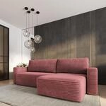 Masseno Ecksofa TELIN mit Schlaffunktion L-Form, Sofa mit Bettkasten,...