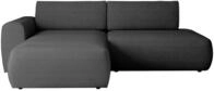 MIRJAN24 Ecksofa Mila, Stilvoll L-Form Sofa mit Schlaffunktion und Bettkasten,