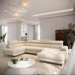 Masseno Ecksofa CORENO mit Schlaffunktion L-Form, Sofa mit Bettkasten,
