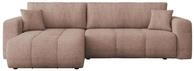 MIRJAN24 Ecksofa Furyn Maxi, Eckouch mit Bettkasten und Schlaffunktion, Ottomane