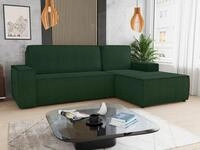 Ecksofa Totti L mit Schlaffunktion und Bettkasten - Cord Stoff - L-Form Couch,