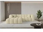 ALTDECOR Ecksofa in L-Form OLEA-L1 - 231x173x74 cm Beige - Corner Sofa Bett Eckcouch