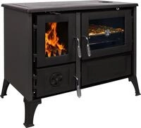 365&reg; K&uuml;chenherd Cook Smart schwarz emailliert 8 kW Gusseisen A+