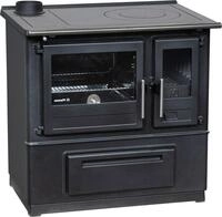 K&uuml;chenofen Holzherd Plamen Slavonac N schwarz, linke Version - 8 kW...