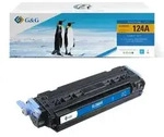 G&G Kompatibel mit HP 124A / Q6001A / Canon 707C Toner Cyan Marke., 2000 Seiten,