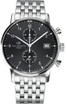 Carl von Zeyten Eisenbach Herren Chronograph silber/schwarz CVZ0007BKMB