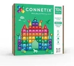CONNETIX Kreativ-Set, leuchtende Farben, 104 Teile
