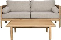 Dutchbone Oasis Gartenm&ouml;bel - Set mit Sofa und Tisch - Beige