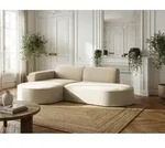 Ecksofa 3-Sitzer im Loft-Stil, Skandi-Design &ndash; L-Form Wohnlandschaft,...