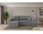 ALTDECOR Ecksofa mit Schlaffunktion und Bettkasten - SENO-L - 249x139x85 - Grau -
