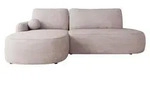 MIRJAN24 Ecksofa Loridu O Premium, Wohnzimmmer L-Form mit Schlaffunktion und