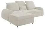 MIRJAN24 Ecksofa Soreno, Wohnzimmer Eckcouch mit Bettkasten und Schlaffunktion,