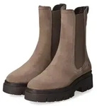 Tamaris Damen Chelsea Boots Braun Rauleder Gr&ouml;&szlig;e: 37 - Braun - 37