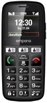 Emporia HAPPY, Balken, 4,6 cm (1.81"), 128 x 160 Pixel, 800 mAh, Schwarz - Schwarz