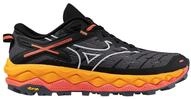MIZUNO WAVE MUJIN 10 W Damen Trailrunning-Schuhe, Schwarz Rot Orange, Gr. 41