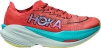 Hoka Laufschuhe mit erh&ouml;htem Rocker-Profil und erweiterter Plattenkonstruktion,