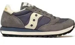 Saucony Jazz Herren Halbschuhe aus Naturleder mit Schn&uuml;rverschluss, Graphit -