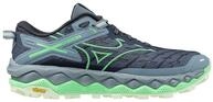 MIZUNO Wave Mujin 10 Damen Violett Indigo/Neo Mint/Citadel EU 37