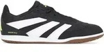 Adidas Predator Club Hallenfu&szlig;ballschuhe Herren - Schwarz/Wei&szlig;/Gelb - 46