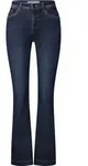 Street One Style QR Bootcut,hw,dark blue 33/30 - Blau