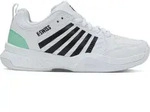 K-Swiss Tennis Court Express 2 Carpet White/Neon Mint/Black White/Neon Mint/Black