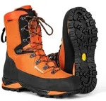 Husqvarna Lederschutzstiefel mit S&auml;geschutz Technical 24m/s, Schnittschutzschuhe