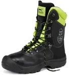 K&uuml;bler Forest Schnittschutzstiefel S3 schwarz/warngelb Gr. 41 - Schwarz - 41