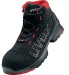 uvex Stiefel S1 85478 schwarz rot Weite 11 Gr. 51 - Schwarz - 51