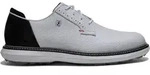 Footjoy Traditions Blucher Spikeless Golfschuhe f&uuml;r Herren, Wei&szlig; - Schwarz - 42