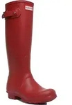 Hunter Orig ale Frauen Gro&szlig;er Regen Stiefel Rot &ndash; undefined / Rot - Rot - 37
