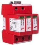 &Uuml;berspannungsableiter Typ T2 3P 15 kA 3 kV (Varistor-Nennspannung UMov = 750 V AC,