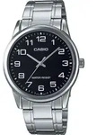 Casio Collection MTP-V001D-1BUDF Herrenuhr - Silber/Schwarz