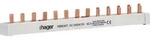 Hager 4-polige Stift-Phasenschiene 63A, 10mm2 und 13TE f&uuml;r 1 FI 4P, 1 LS 3P+N und 5
