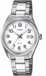 Casio Damenuhr LTP-1302D-7BVEF &ndash; Eleganz und Pr&auml;zision - Wei&szlig;/Silber