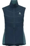 ODLO Vest RUN EASY S-THERMIC 20592 blue wing teal XL - Schwarz - XL