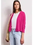 Street One Cardigan 'Langarm Jacke Nette im Strick-Look', A324788, magenta dream, Gr.