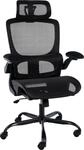 B&uuml;rostuhl Kaylee, ergonomisch, Netzbezug, h&ouml;henverstellbare Kopfst&uuml;tze,