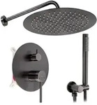 Unterputz Duschset Rea Foss Clif Titan + Box - Silber