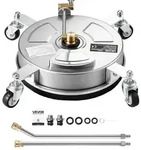 VEVOR Hochdruckreiniger-Oberfl&auml;chenreiniger 330mm Bodenreiniger mit R&auml;dern,