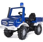 Rolly Toys Unimog THW Tretauto ab 3 Jahren (Auto zum selber fahren) 038305 - Wei&szlig;