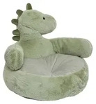 Pl&uuml;sch-Kindersitz DINO, 48 x 45 x 42 cm - Gr&uuml;n