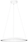 Nova Luce LED Pendelleuchte Deos dimmbar 27W warmweiss 3000K Wei&szlig; Aluminium &Oslash;65cm